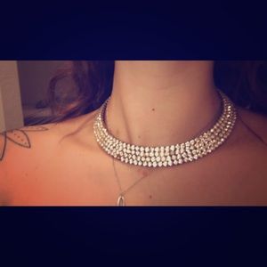 diamond choker